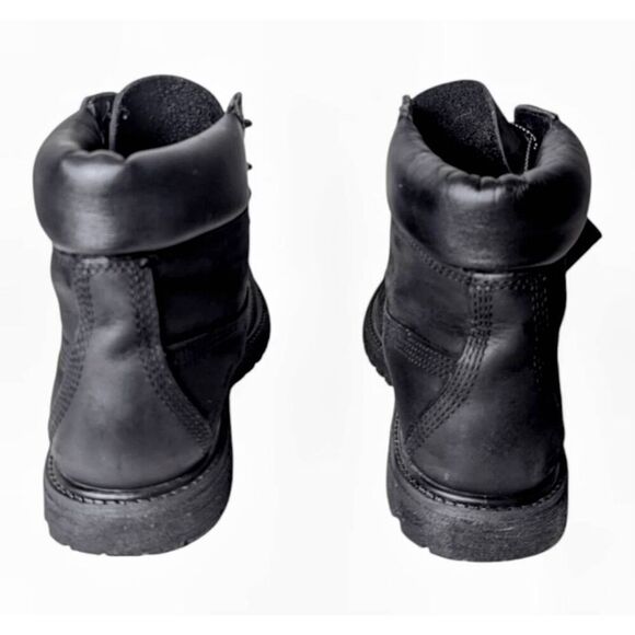 TIMBERLAND 6 Inch Waterproof Boot In Black Size 7.5M - Picture 5 of 9